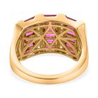 Afrikanischer Rubin und Zirkon-Ring - 3,37 ct. image number 5