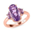 Bold Rose de France Amethyst Ring image number 3