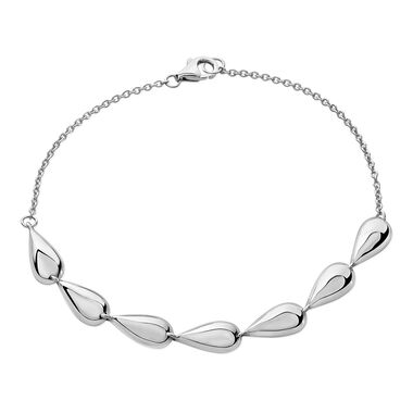 Lucy Q Drop Kollektion - Armband, ca. 19 cm, 925 Silber rhodiniert ca. 7,94g