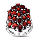 Roter Granat Ring - 8ct. image number 3