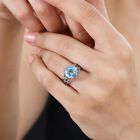 Himmelblauer Topas-Ring  - 4,25 ct. image number 2