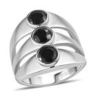 Schwarzer Spinell-Ring -1,73 ct. image number 3