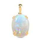 AAAA Natürlicher, äthiopischer Welo Opal-Anhänger in 585 Gold - 14,87 ct. image number 0