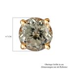 ILIANA AAA Turkizit Ohrstecker in 750 Gelbgold - 2,92 ct. image number 4