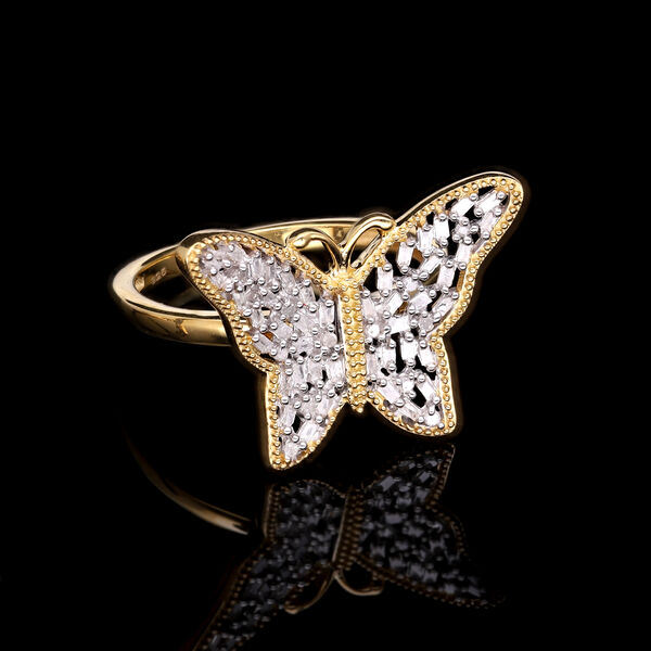 Diamant Schmetterling Ring - 0,33 ct. image number 1