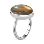 Feuer Labradorit Ring - 12,26 ct. image number 4