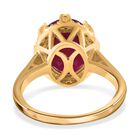 AA afrikanischer Rubin und Zirkon-Ring - 7,36 ct. image number 3