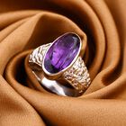 Afrikanischer Amethyst Ringe 925 Silber (Größe 16.00) ca. 7,34 ct image number 1