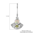 AA äthiopische Welo Opal und Peridot-Ohrringe - 1,24 ct. image number 6