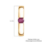 Afrikanische Rubin-Ohrringe - 0,81 ct. image number 4