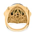 GP Italian Garden Kollektion- Labradorit, Chromdiopsid, Zirkon und blauer Saphir-Ring - 13,06 ct. image number 5