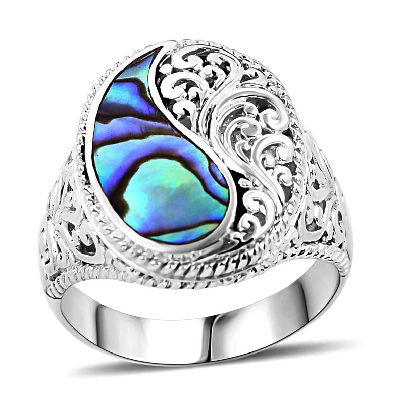 Royal Bali Kollektion - Abalone Muschel Ring image number 0