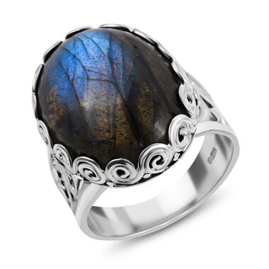 Royal Bali Kollektion - Labradorit Ring - 15,50 ct.