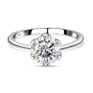 Moissanit Ring - 0,75 ct.