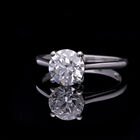 SGL zertifizierter VS EF Labor Diamant Ring in 950 Platin - 2 ct. image number 7