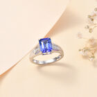 RHAPSODY AAAA Tansanit und VS EF Diamant Ring in 950 Platin - 2,47 ct. image number 8