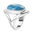 Blaues Türkis-Ring - 12,14 ct. image number 4