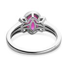 Ilakaka rosa Saphir und Zirkon-Ring - 1,84 ct. image number 5