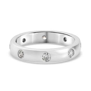 RHAPSODY - Diamant-Ring, IGI zertifiziert VS E-F, 950 Platin  ca. 0,50 ct