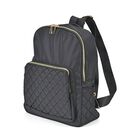 Moderner-Rucksack mit Smartem Ordnungssystem, wasserabweisendem Nylon, verstellbaren Schultergurten, Größe: 24x10x33cm, Granitschwarz image number 0