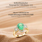 ILIANA AAA Kolumbianischer Smaragd und SI Diamant Ring in 750 Gold - 2,25 ct. image number 4