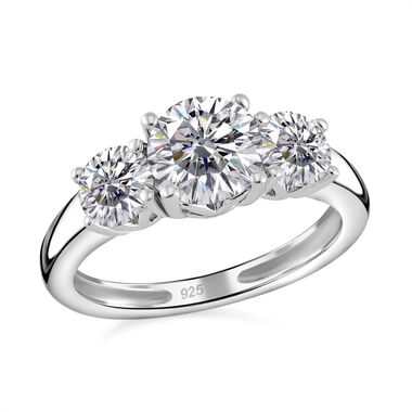 Moissanit Ring - 2,03 ct.