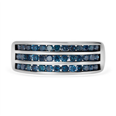 Blauer Diamant-Ring - 1 ct.