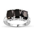 Elite Shungit und Moissanit Ring - 2,63 ct. image number 3