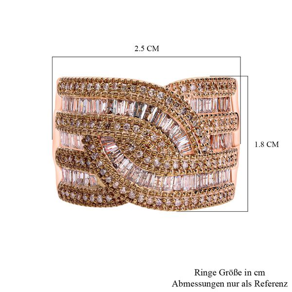 Natürlicher Champagner Diamant Ring, ca. 1.50 ct image number 1