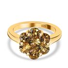 AA natürlicher, goldener Tansanit-Ring - 1,91 ct. image number 0