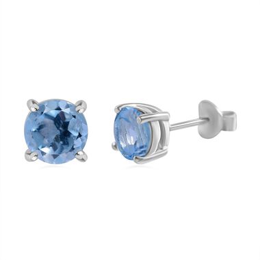 Himmelblaue Topas-Ohrringe - 2,26 ct.