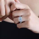 AA blauer Zirkon-Ring - 2,54 ct. image number 2