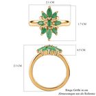 Kagem sambischer Smaragd-Ring - 0,83 ct. image number 6