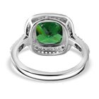 Grüner und weißer Zirkonia-Ring - 9,62 ct. image number 3