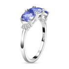 Tansanit und Diamant Ring - 1,76 ct. image number 4