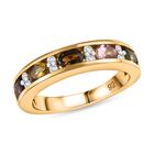 AA Multi-Turmalin und Zirkon Ring - 1,08 ct. image number 3