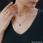 Rosa Turmalin und Zirkon-Anhänger mit 50cm Kette - 3,88 ct. image number 2