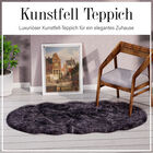 Kunstfell Teppich, dunkelgrau image number 4