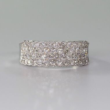 New York Kollektion- SI GH Diamant-Ring in 585 Weißgold - 1,50 ct.