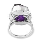 Afrikanischer Amethyst-Ring, 925 Silber  ca. 16,20 ct image number 5