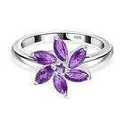 Afrikanischer Amethyst-Ring - 0,89 ct. image number 0