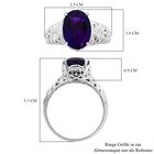 Royal Bali Kollektion - Afrikanischer Amethyst-Ring - 5,29 ct. image number 5