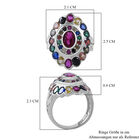 LUSTRO STELLA Mehrfarbiger Zirkonia-Ring - 6,91 ct. image number 4