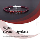 Eternity rotes Granat-Armband image number 5