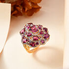 GP Italian Garden Kollektion-Rhodolith Granat und Kanchanaburi blauer Saphir-Ring - 6,91 ct. image number 1