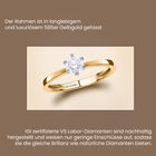 LUXORO IGI zertifizierter VS Labor Diamant Ring - 0,50 ct. image number 2