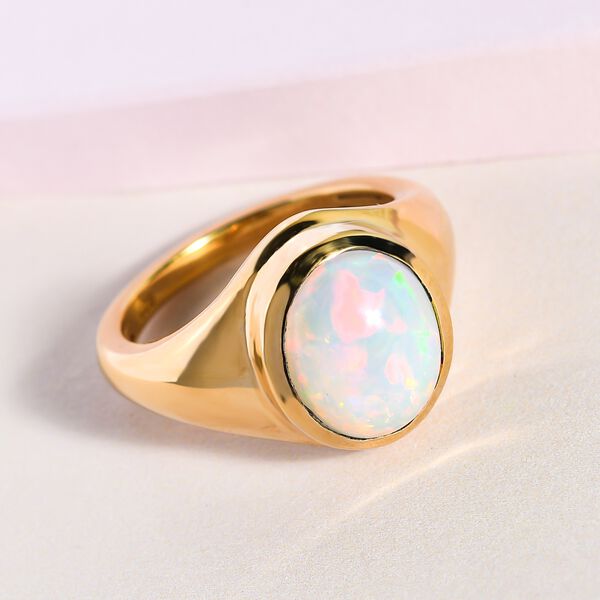 Natürlicher, äthiopischer Opal-Ring - 2,28 ct. image number 1