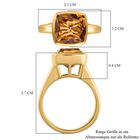 Champagner Triplett Quarz Ring - 4,59 ct. image number 6