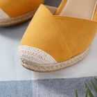 LA MAREY: Espadrilles mit Keilabsatz, Gelb  image number 3