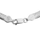 Flaches Fischgräten-Armband, 19 cm - 5,29g image number 1